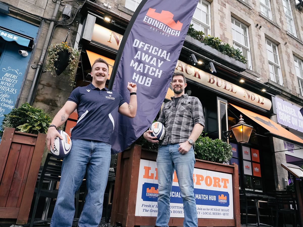 Edinburgh Rugby scores new deal with city centre sports bar