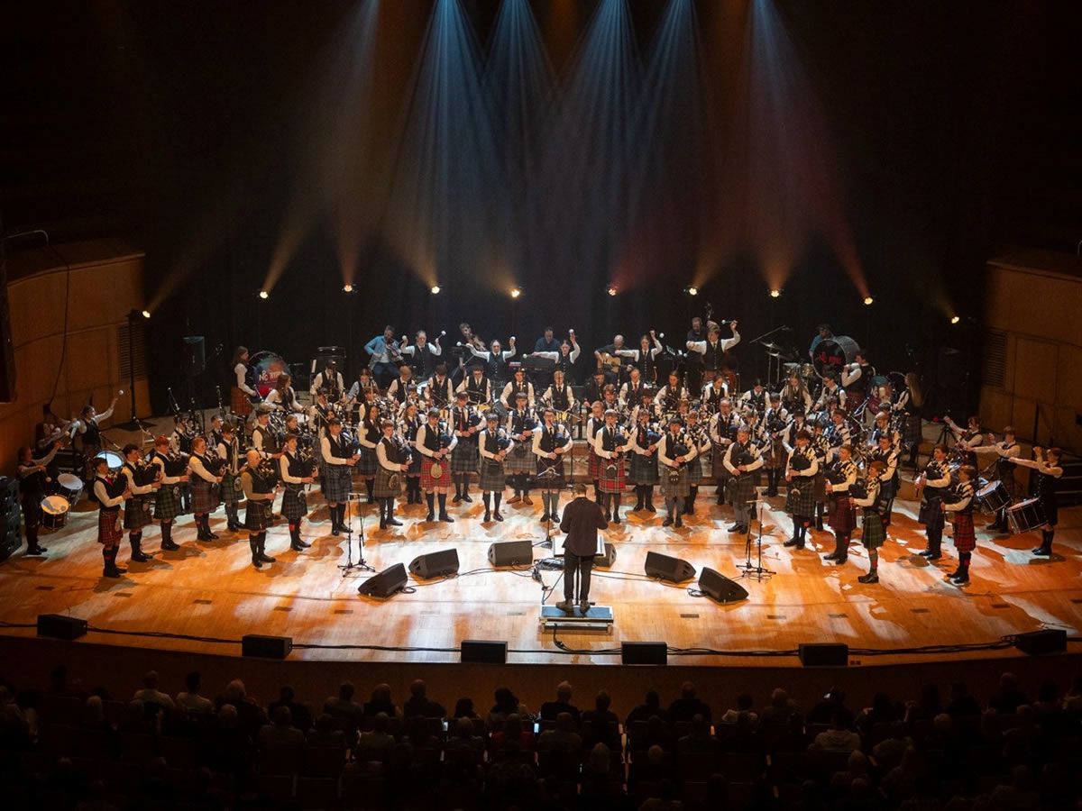 The National Youth Pipe Band of Scotland