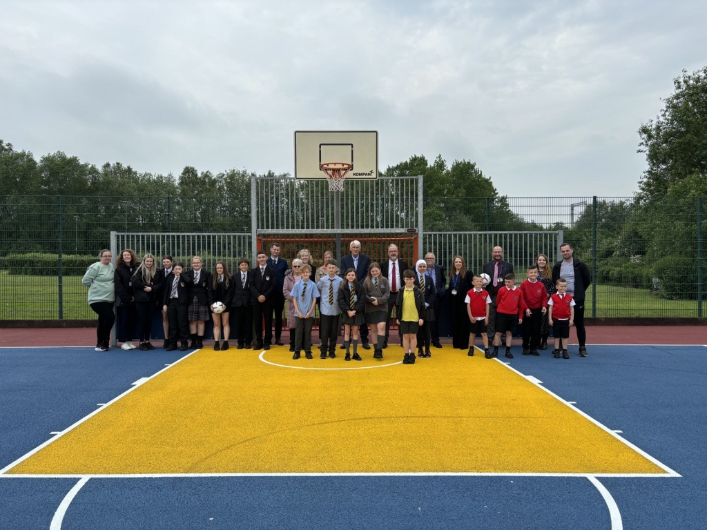 Dunterlie upgraded games facility unveiled