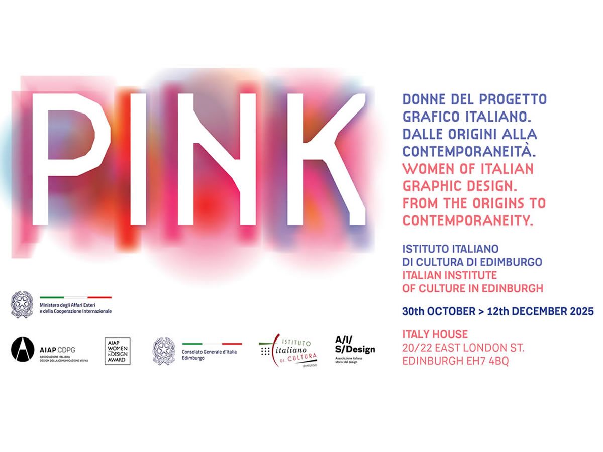 PINK. Women of Italian Graphic Design. From the Origins to Contemporaneity.