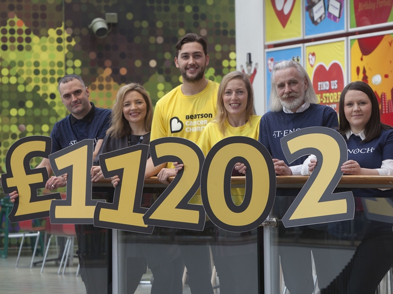 St. Enoch Centre supports Beatson Cancer Charity