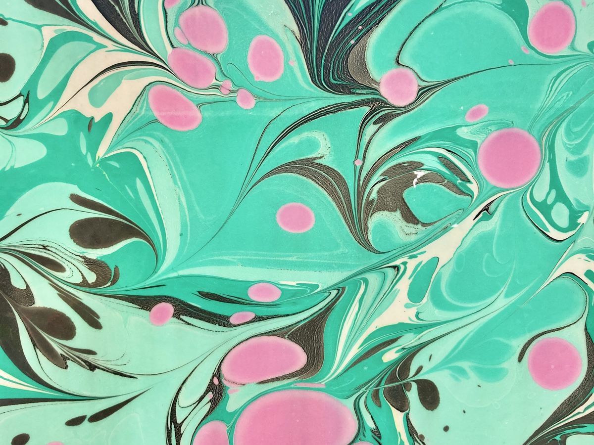 Marbling on Paper and Fabric Workshop