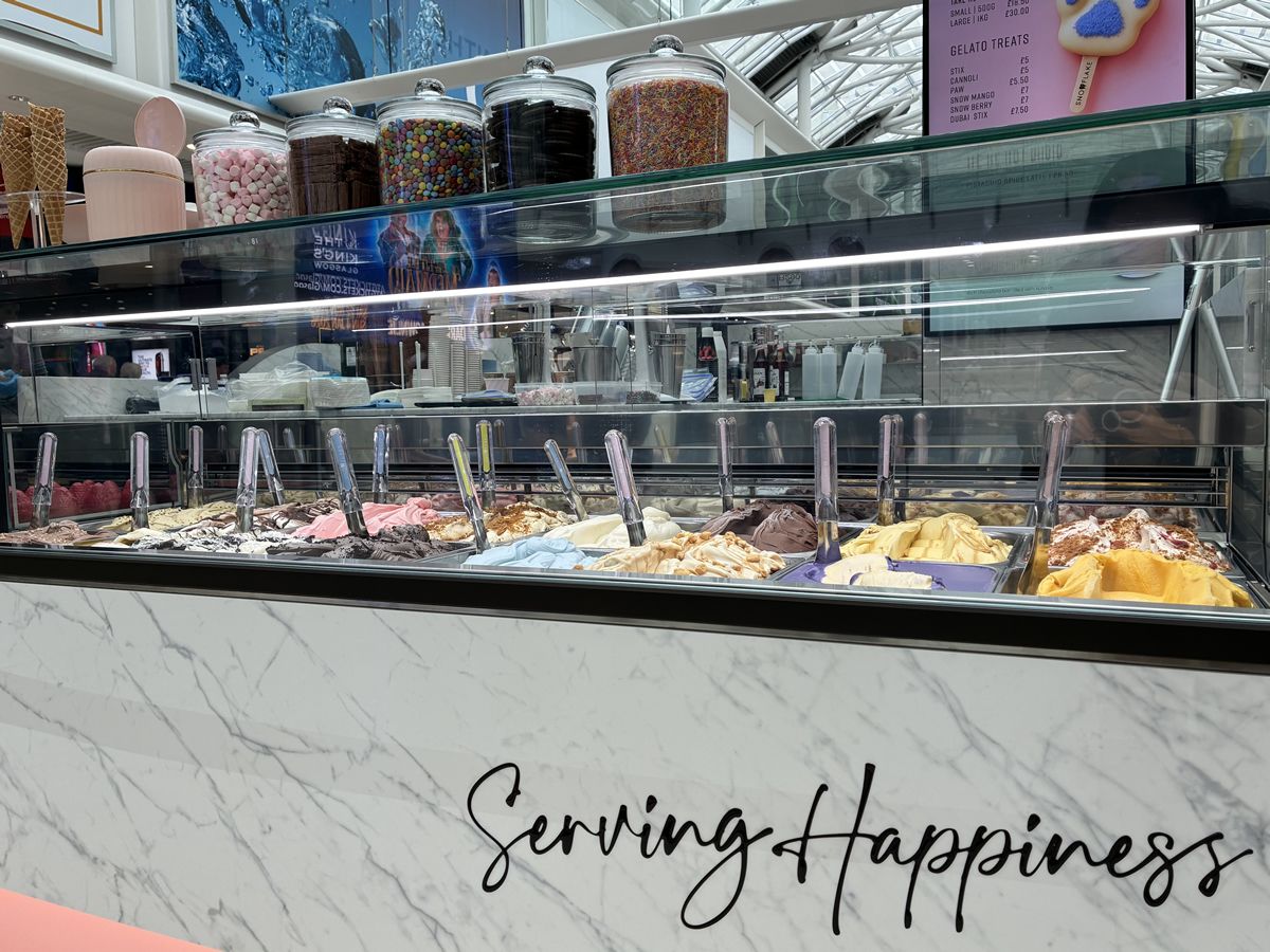 Braehead just got cooler as Snowflake Gelato debuts in Scotland