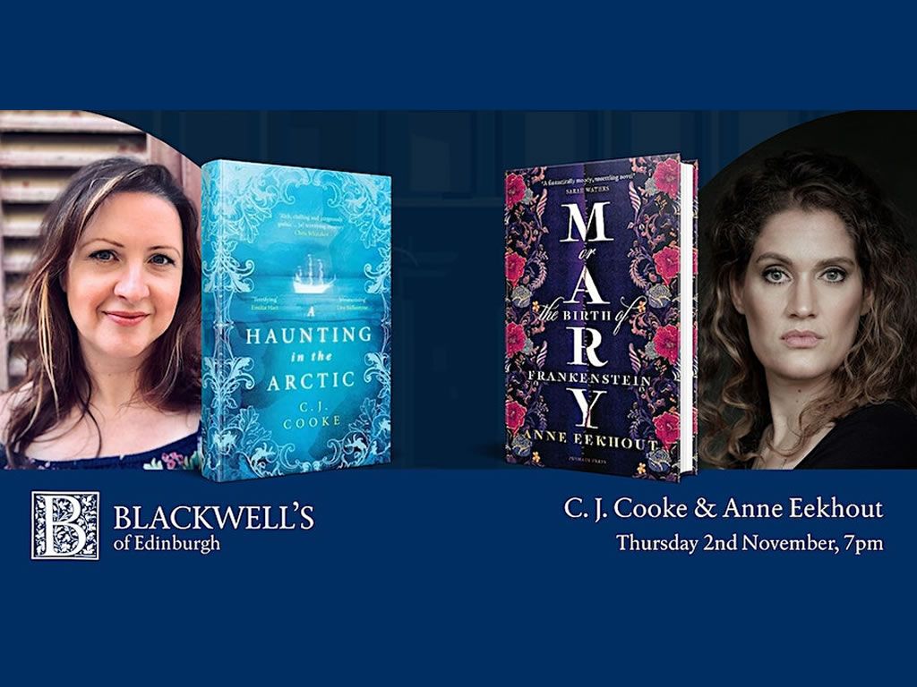 C. J. Cooke & Anne Eekhout in conversation with Sara Sheridan