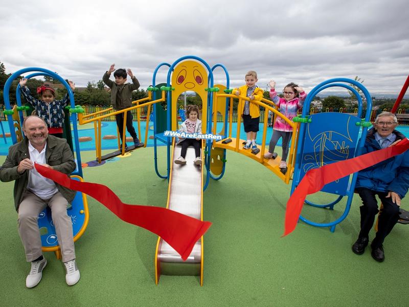 Brand new play area opens in Newton Mearns