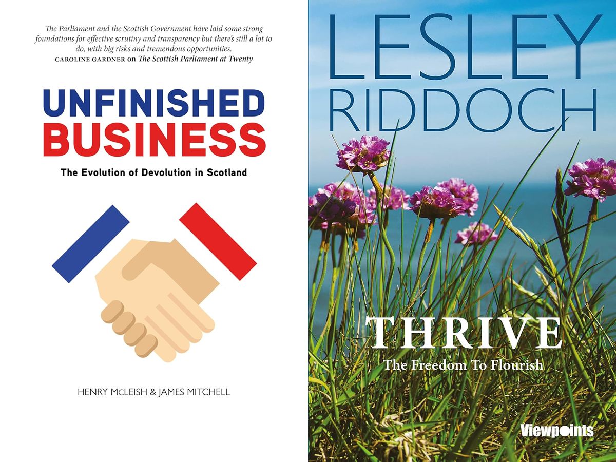Aye Write: Unfinished Business and Thrive: Henry McLeish & James Mitchell and Lesley Riddoch with Kirsteen Paterson