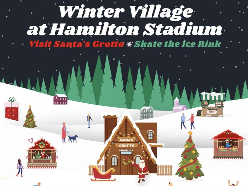 Winter Village at Hamilton Stadium