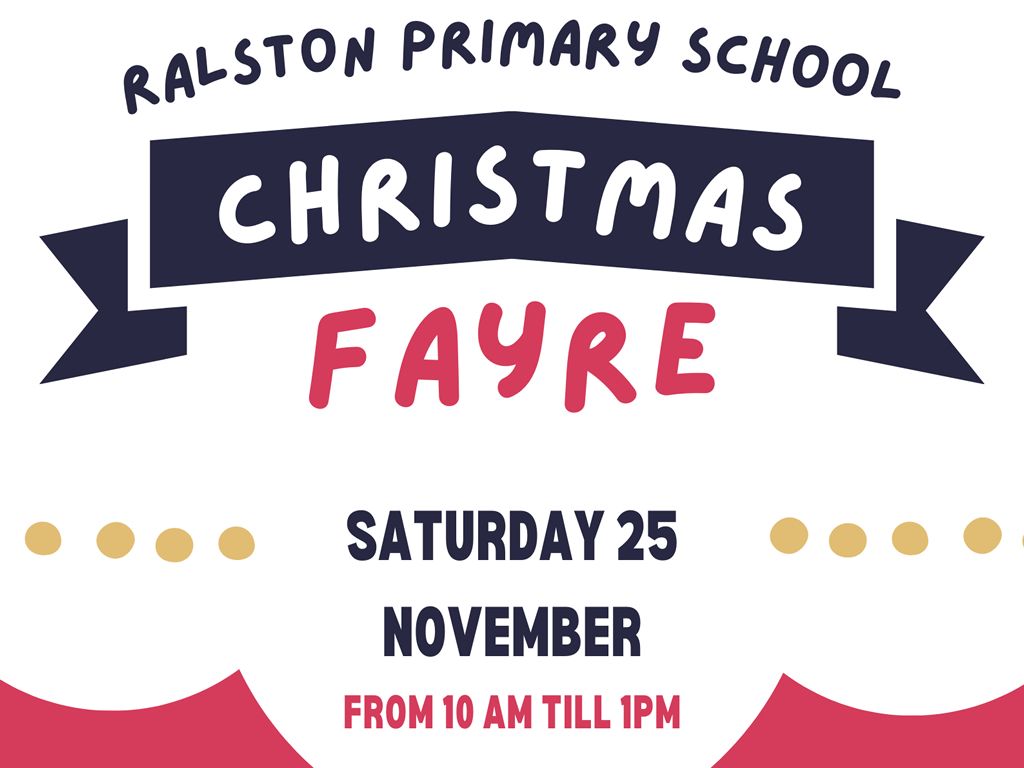Ralston Primary Christmas Fayre