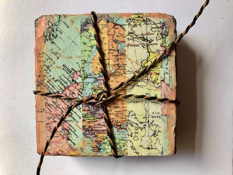 Beginners Decoupage Workshop at The Wee Art Studio, Glasgow