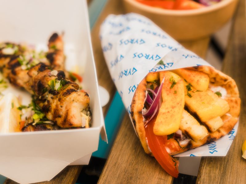 Gyros celebrates launch with free Gyros for first 100 customers
