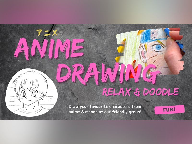 Anime Drawing - Relax & Doodle
