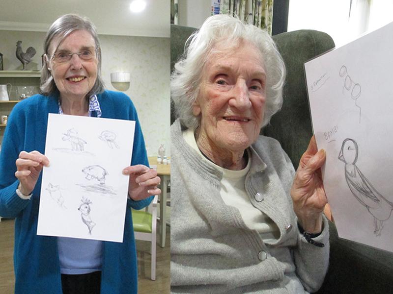 Edinburgh care home residents take part in worldwide art festival