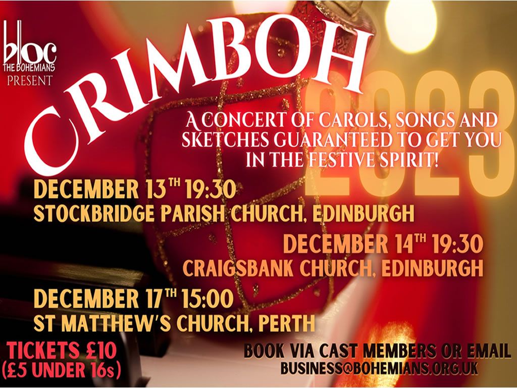 The Bohemians present Crimboh
