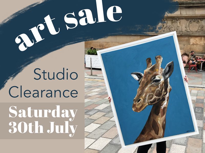 Art Sale! Studio Clearance Event