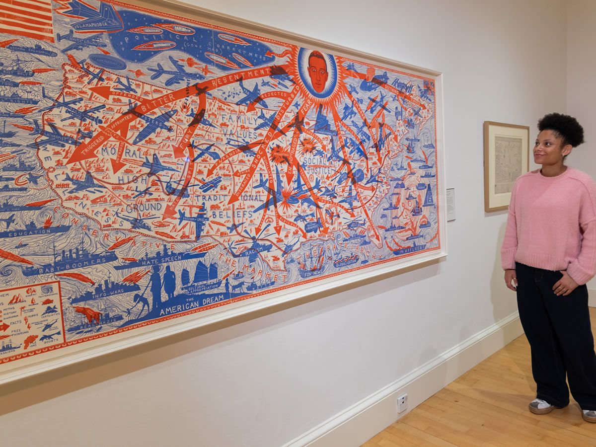 The National Galleries of Scotland has acquired The American Dream by Sir Grayson Perry 