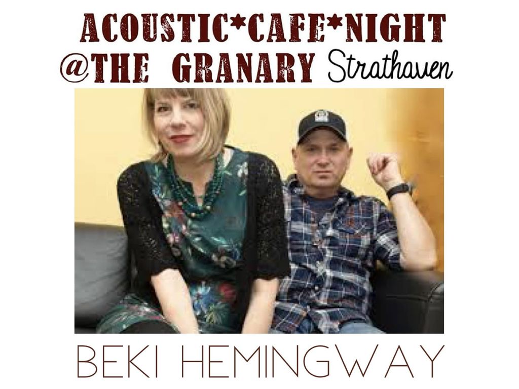 Acoustic Cafe Nights at the Granary presents Beki Hemingway and Randy Kerman