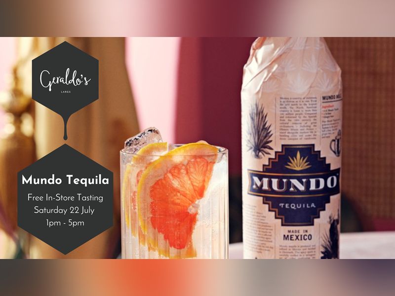 Mundo Tequila Free In-Store Tasting at Geraldo’s