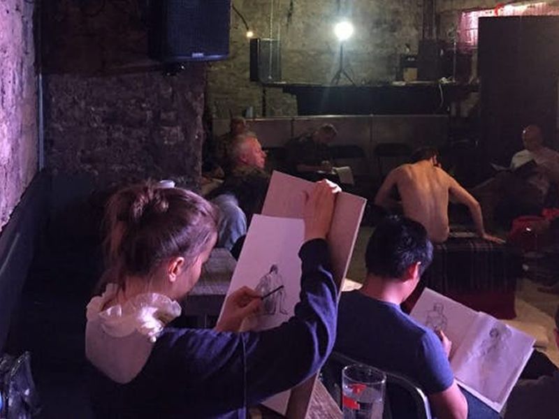 All The Young Nudes Life Drawing at Cabaret Voltaire