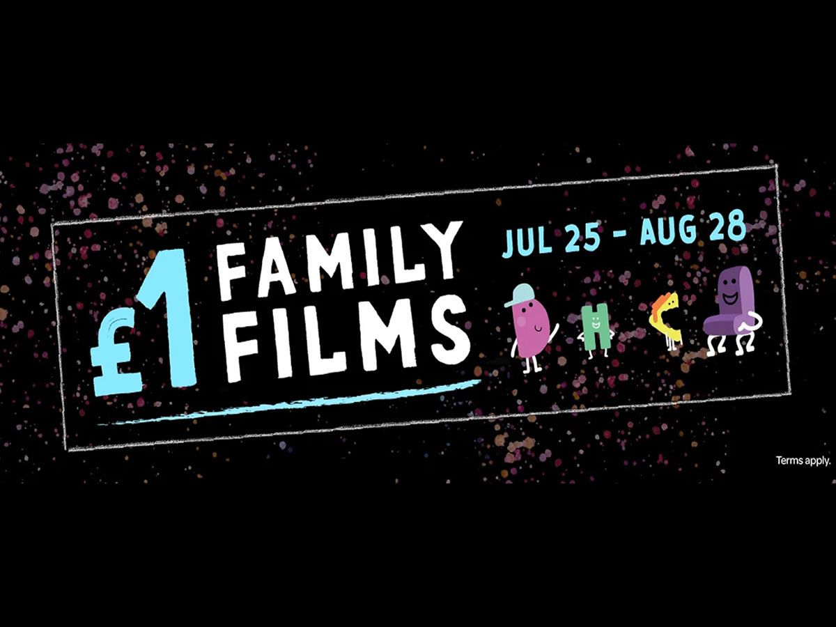 Cineworld announces 1 pound Family Films all summer long
