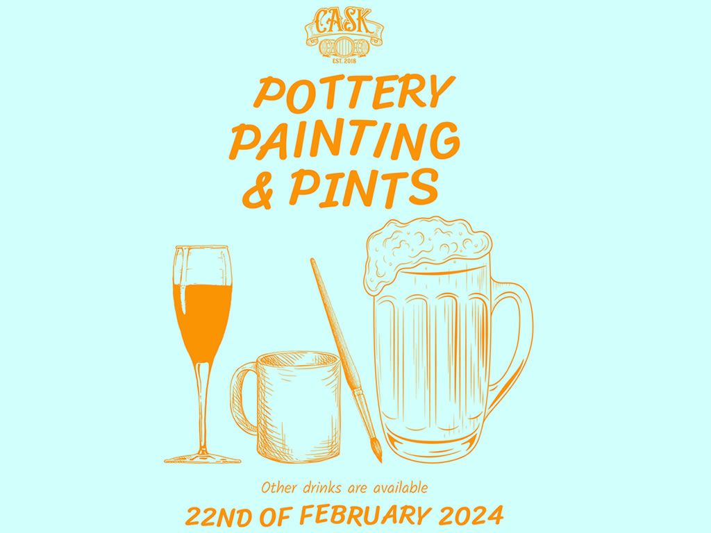 Cask Smugglers Pottery Painting and Drinks