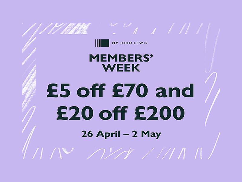 My John Lewis Members’ Week