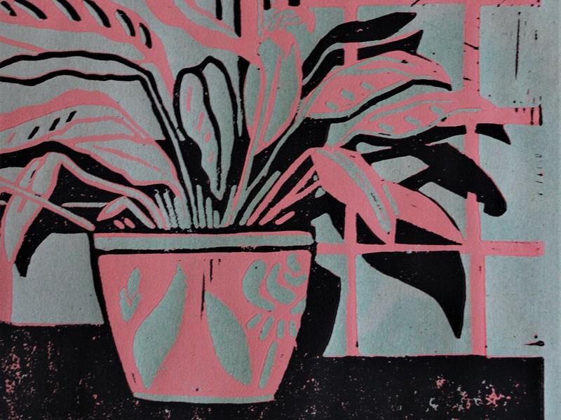 Introduction to Dual Colour Lino Printing - with Alice Trull