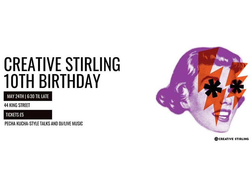 Creative Stirling 10th Birthday