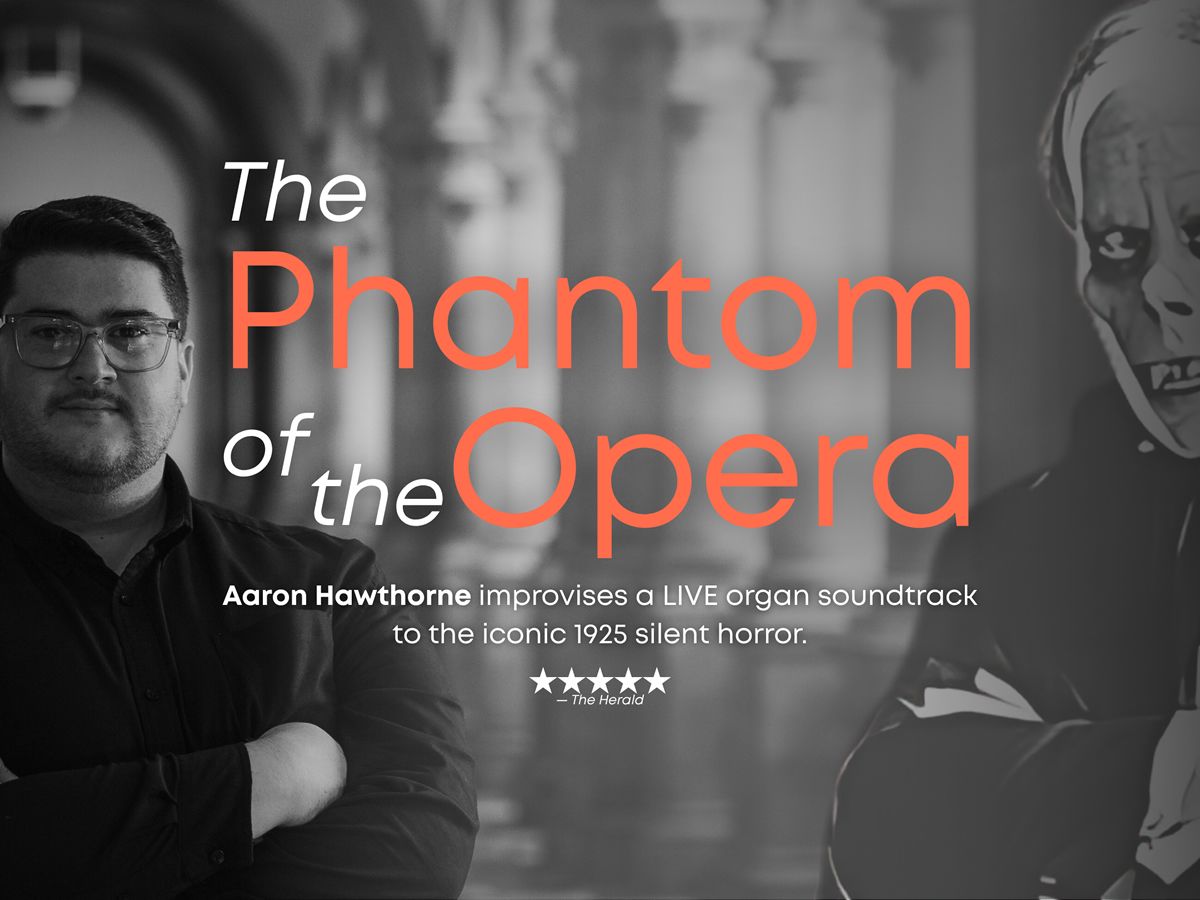 The Phantom of the Opera (1925) with LIVE Organ by Aaron Hawthorne