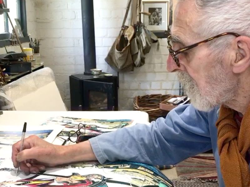 Artist and playwright John Byrne talks about world premier of his latest musical play Underwood Lane