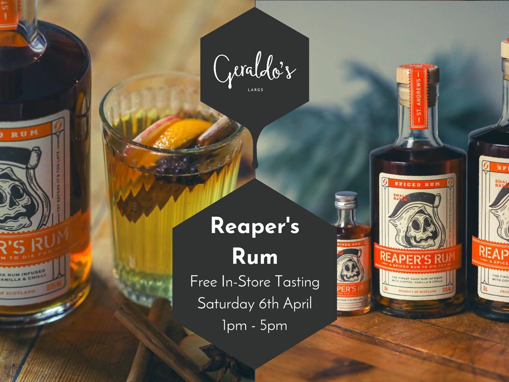 FREE Reapers Rum Tasting