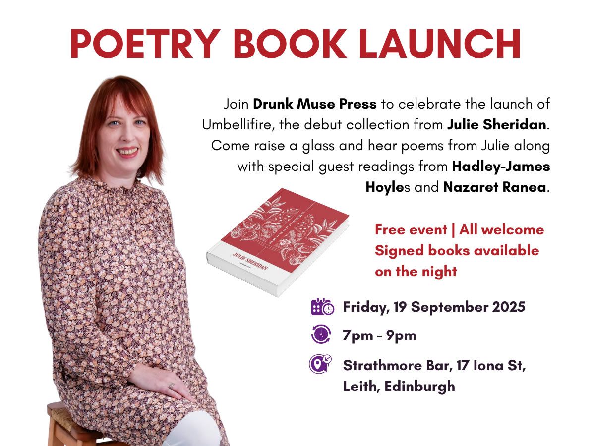 Poetry Book Launch: Umbellifire by Julie Sheridan
