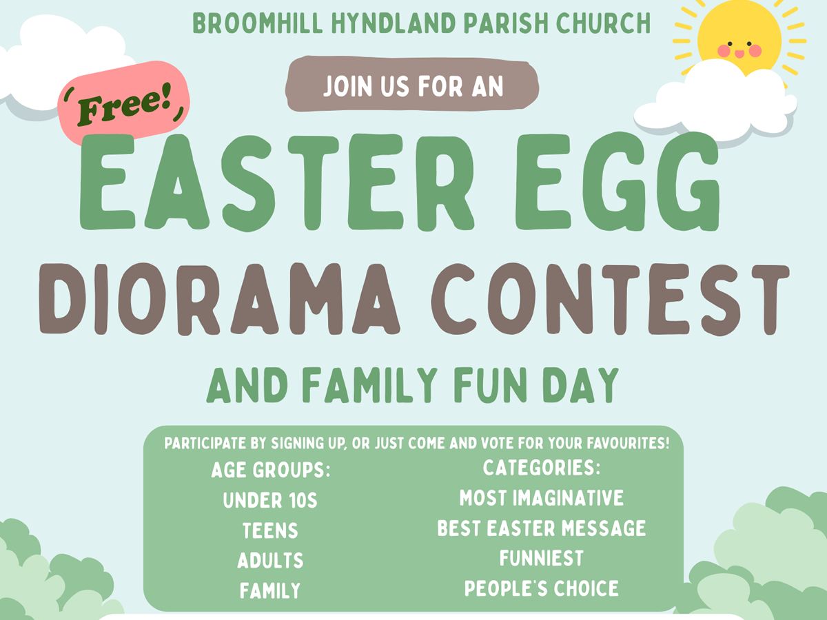 Easter Egg Diorama Contest and Family Fun Day