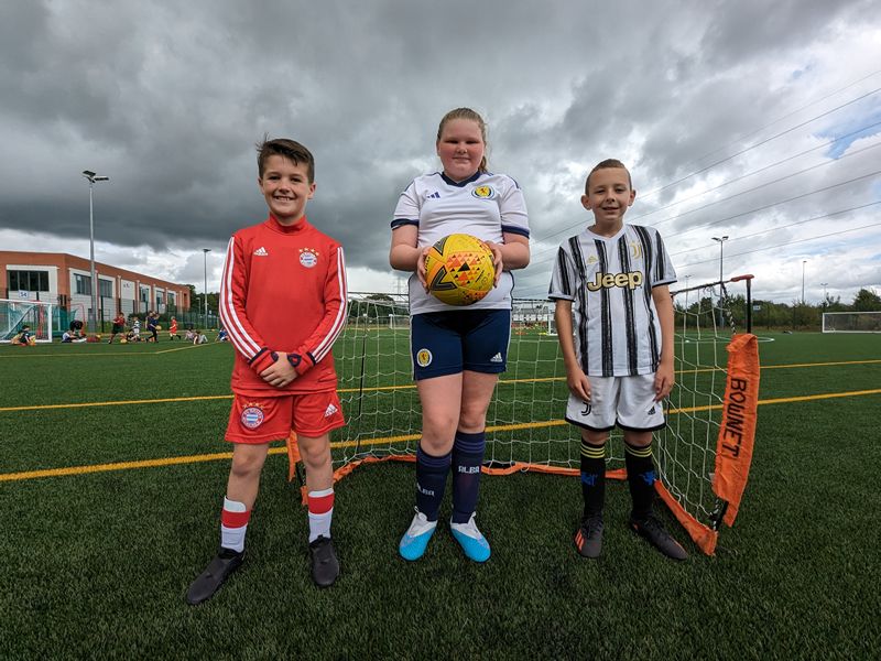 They shoot, they score! World Cup inspires aspiring football stars at Renfrewshire summer camps