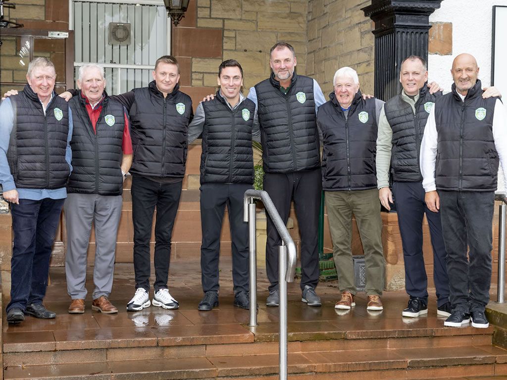 Hearts celebrate victory over Hibs at the inaugural Auld Reekie Cup