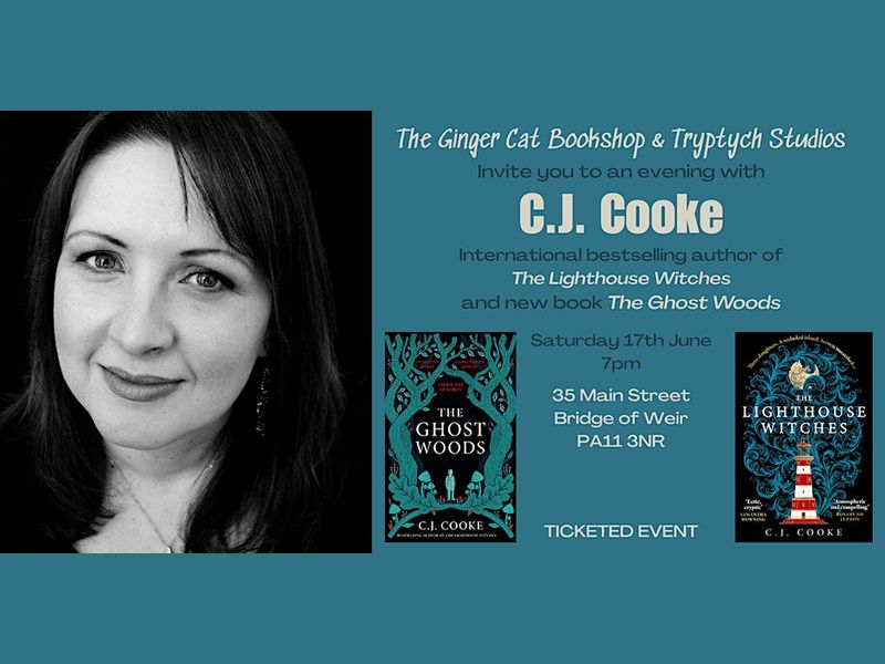 An Evening with International Bestselling Author C.J. Cooke