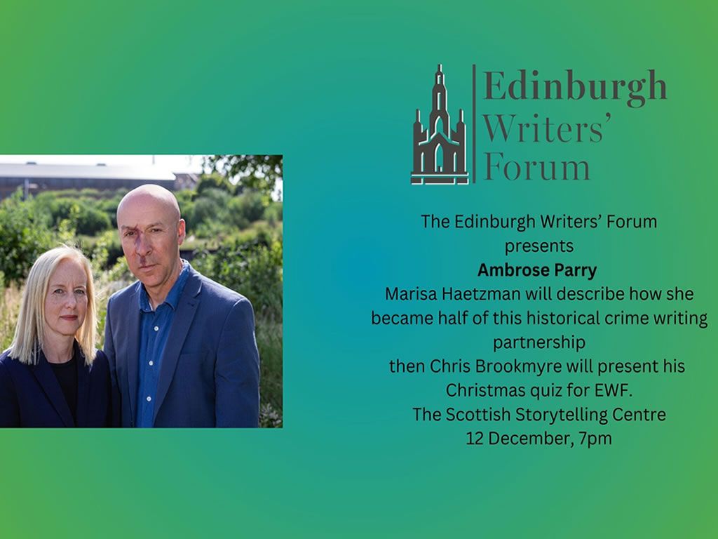 Edinburgh Writers’ Forum - December Meeting