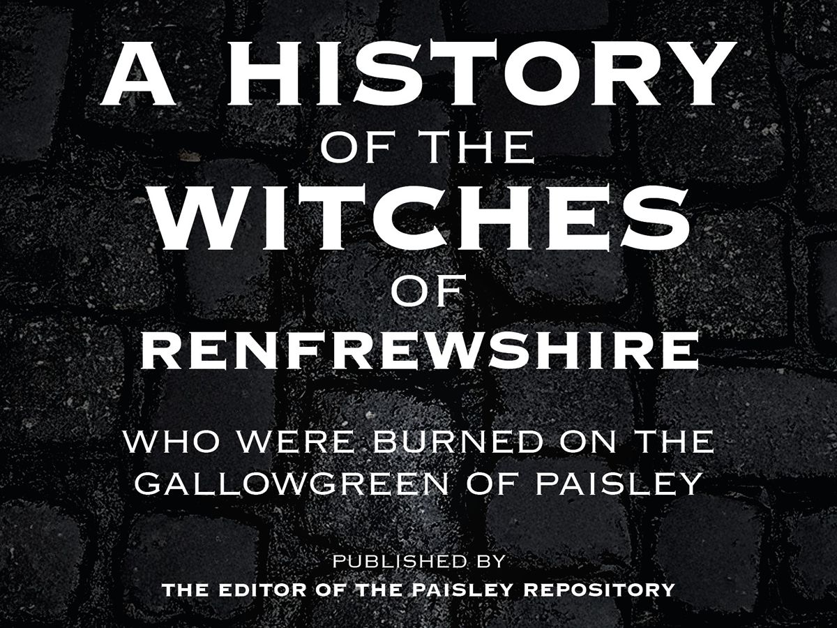 The Witches Of Renfrewshire - Book Launch & Talk