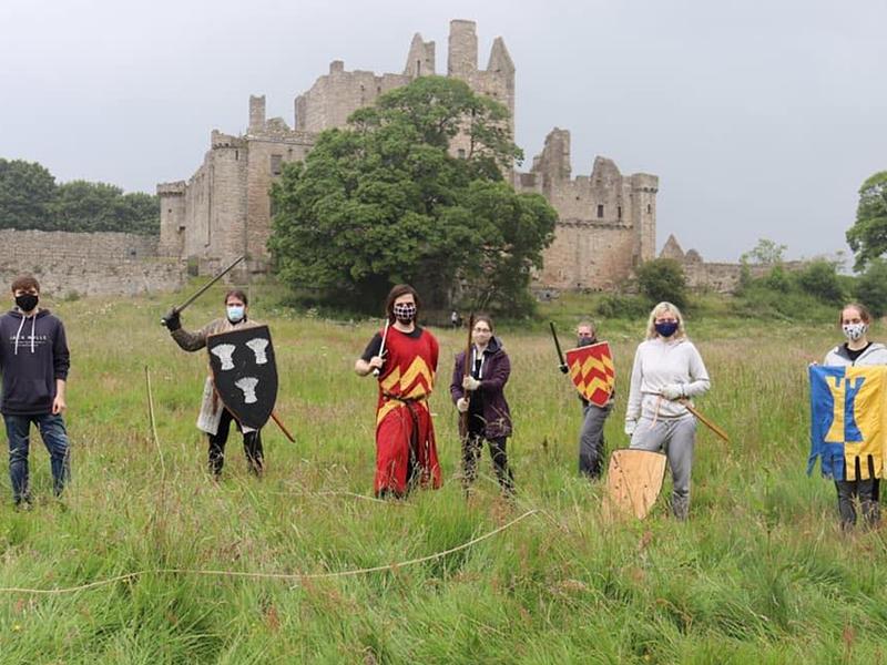 Britannia Xiv Medieval Combat And Crafts Group At Craigmillar Castle