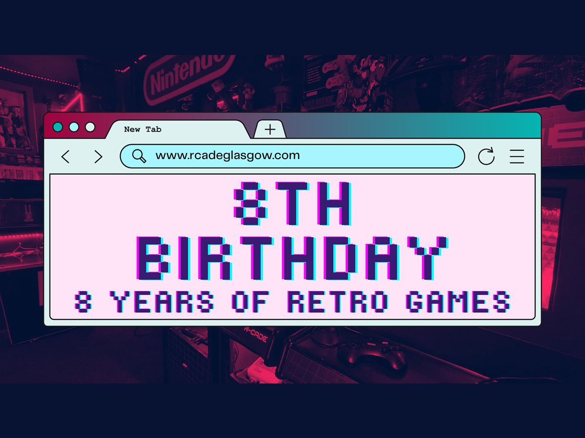 R-CADE 8th Birthday Bonus Game Day