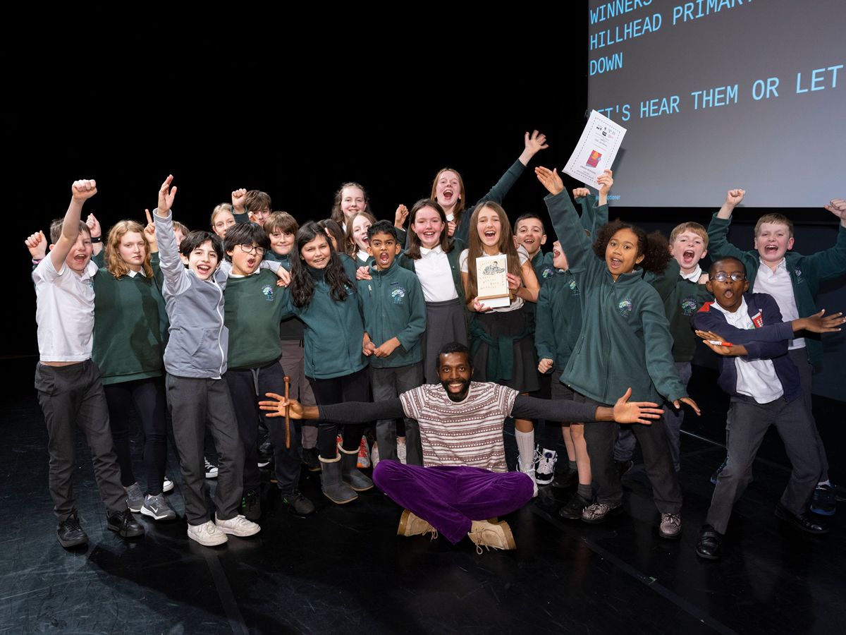 Hillhead Primary School in Glasgow return to defend their title in national poetry competition