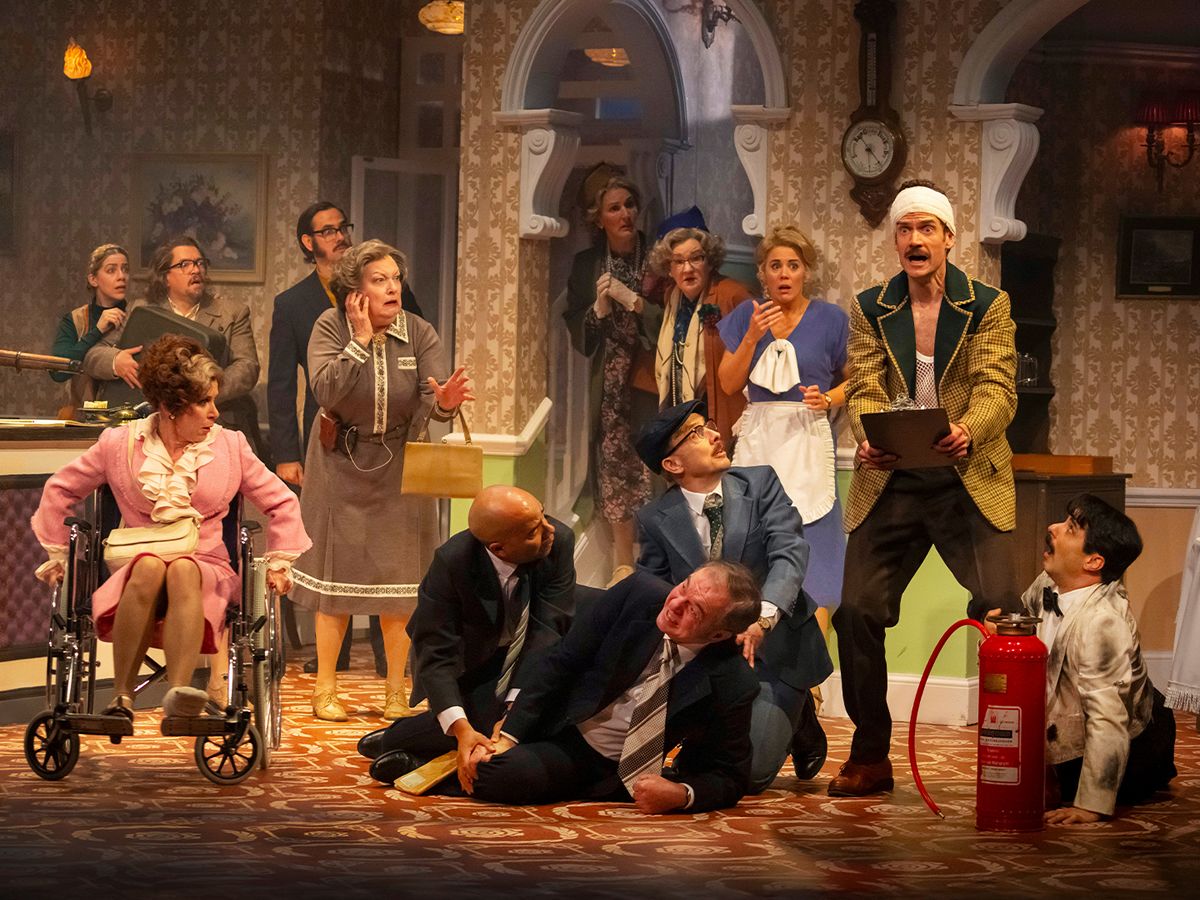 Strictly star joins cast of Scottish premiere of Fawlty Towers