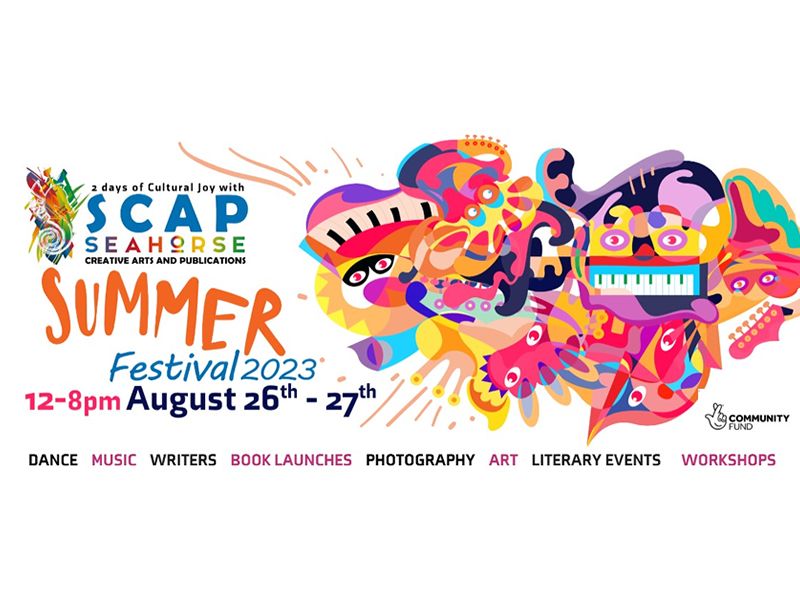 SCAP (Seahorse Creative Arts & Publishing) Summer Festival 2023, Various  Locations Glasgow