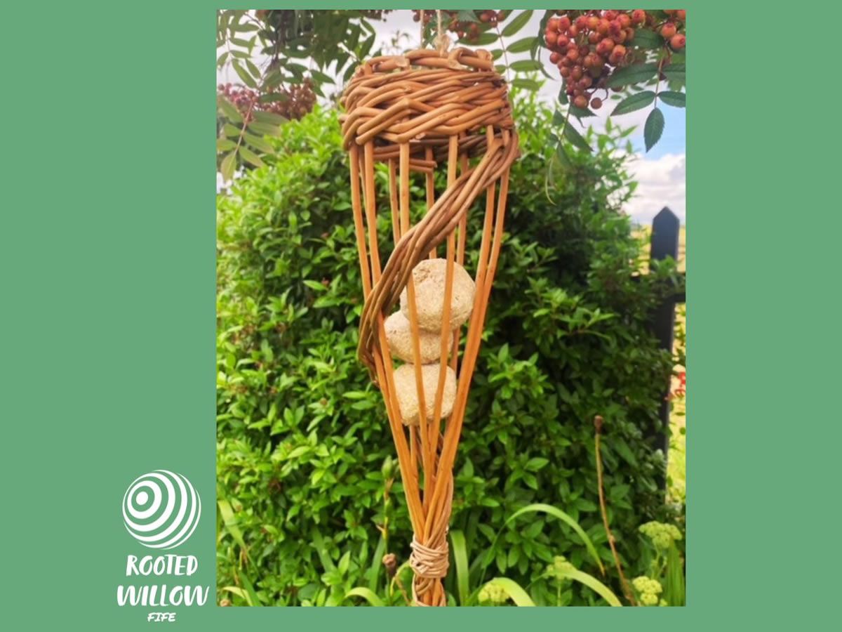 Weave a Willow Bird Feeder