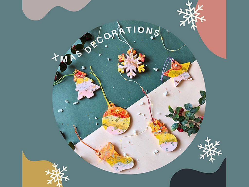 Christmas Decorations - Eco Resin Craft Workshop
