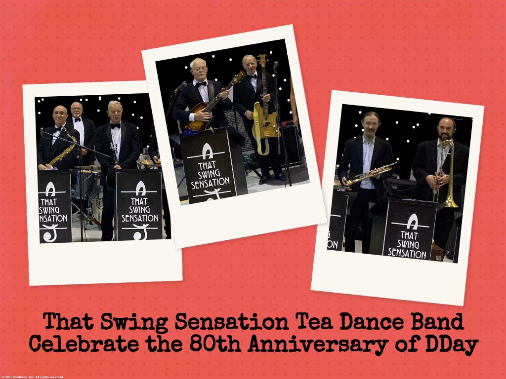 Langtoun Jazz Festival 2024 presents That Swing Sensation Tea Dance Band celebrating 80th Anniversary of DDay