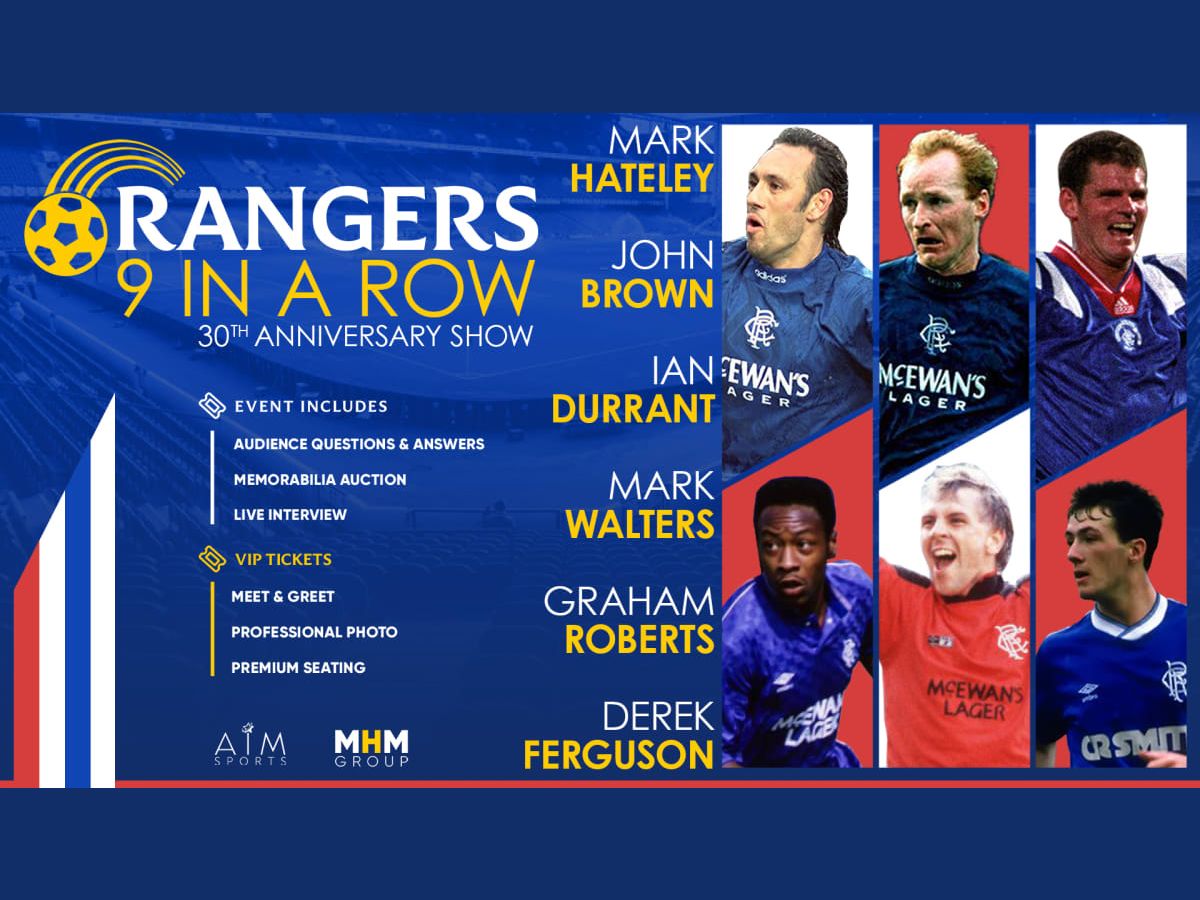 An Evening with Rangers Legends - 9 In A Row Anniversary Show