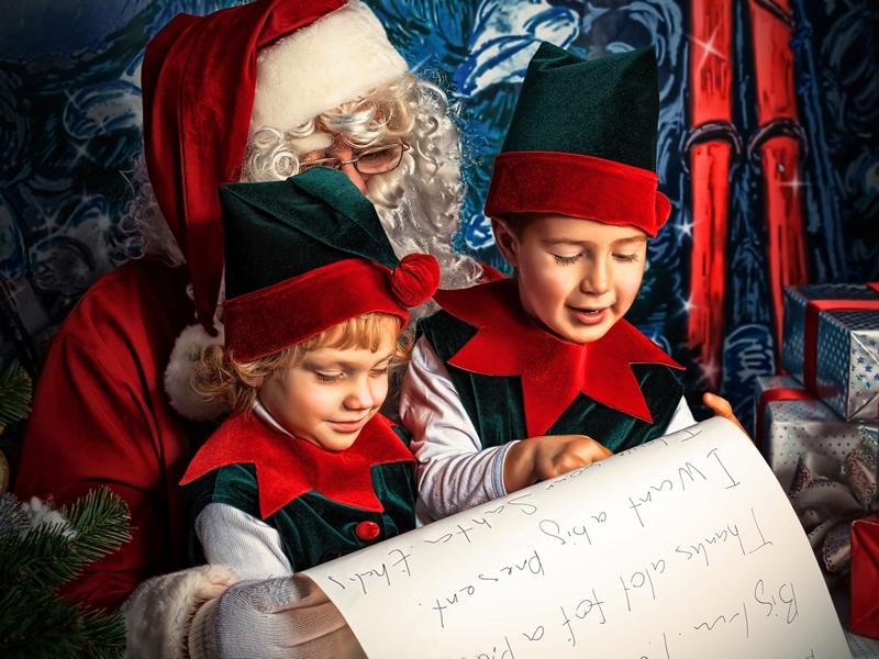 Social Distance Santa & Elf Experience