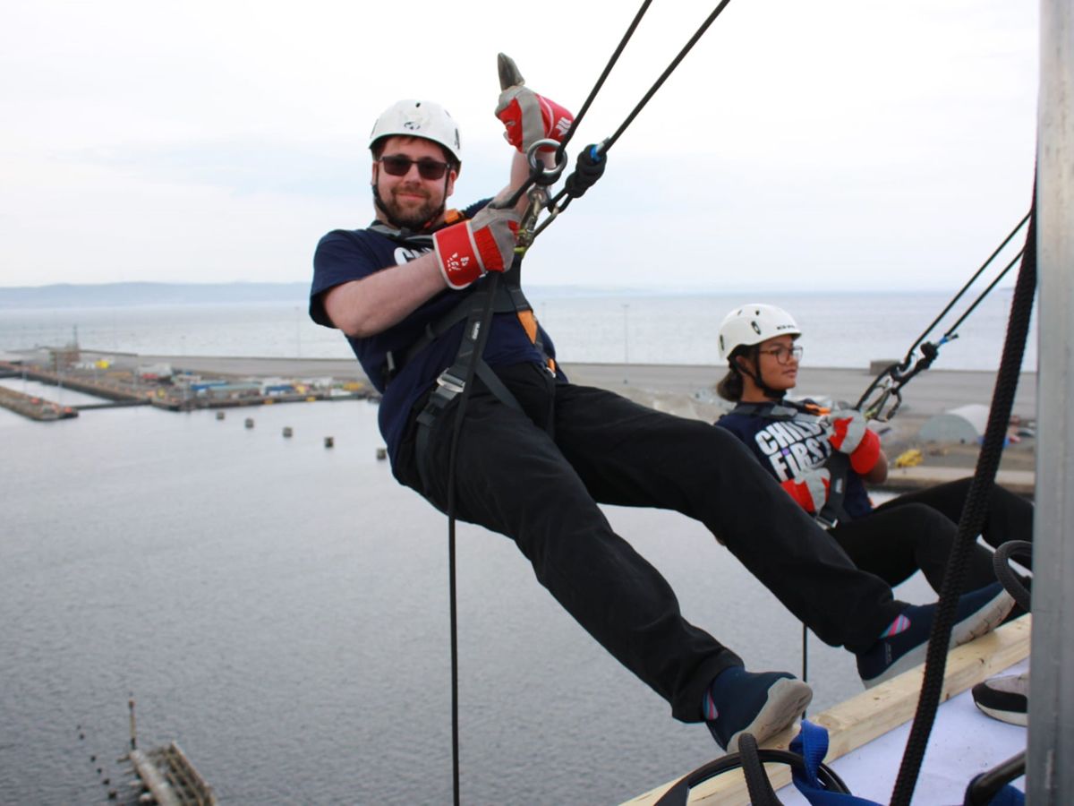 Port of Leith Distillery Abseil