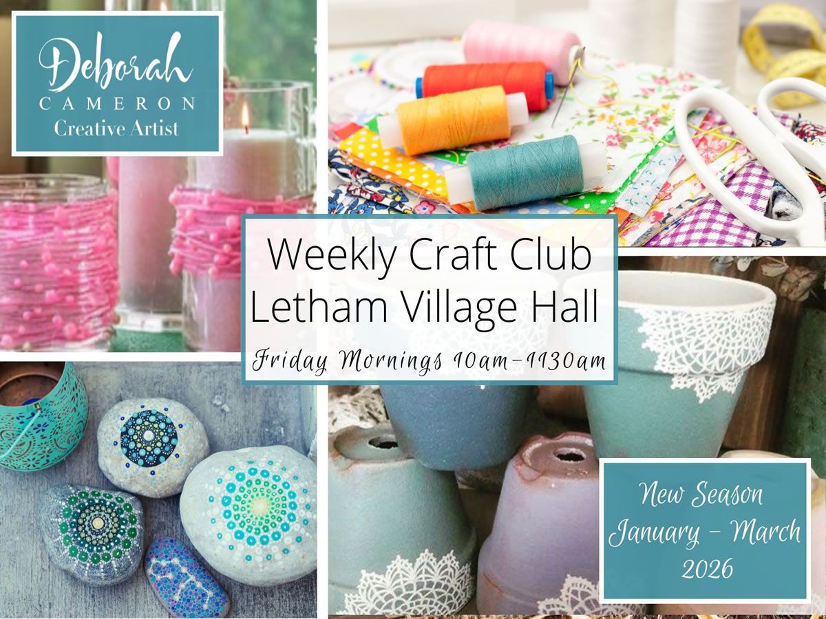 Creative Craft Club For Adults