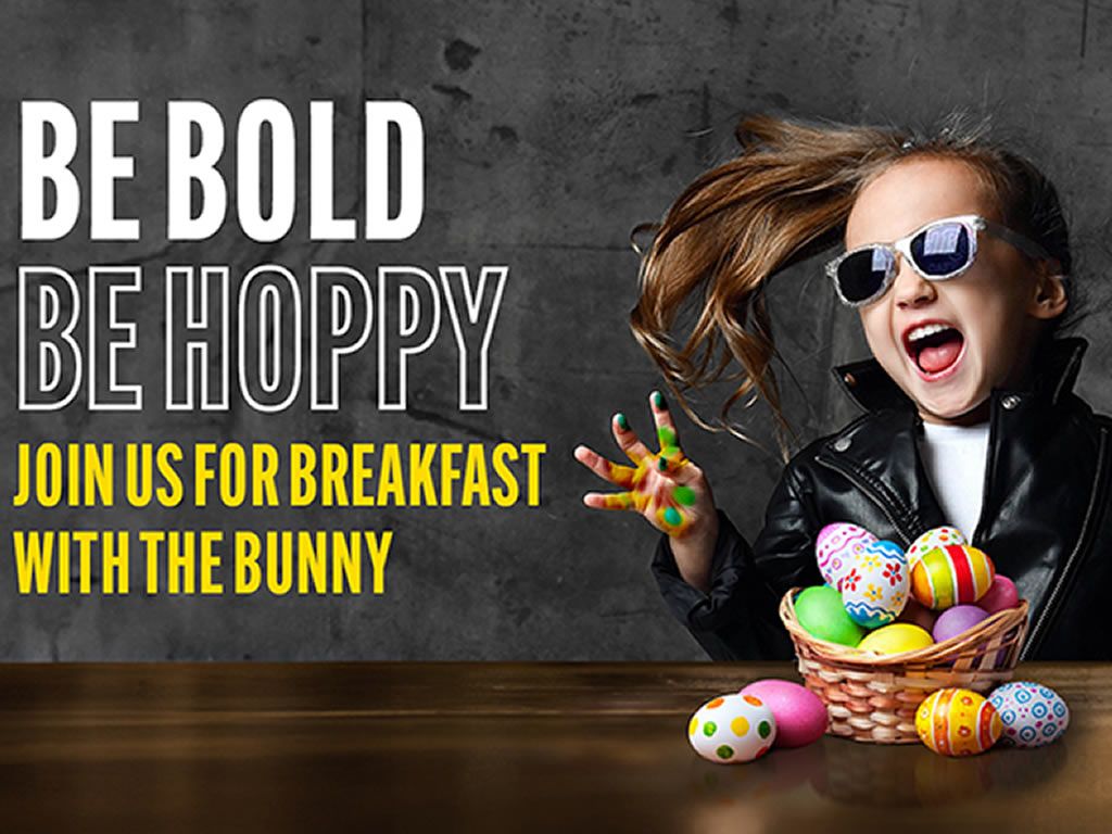 Eat Breakfast with the Easter Bunny at Hard Rock Cafe Edinburgh